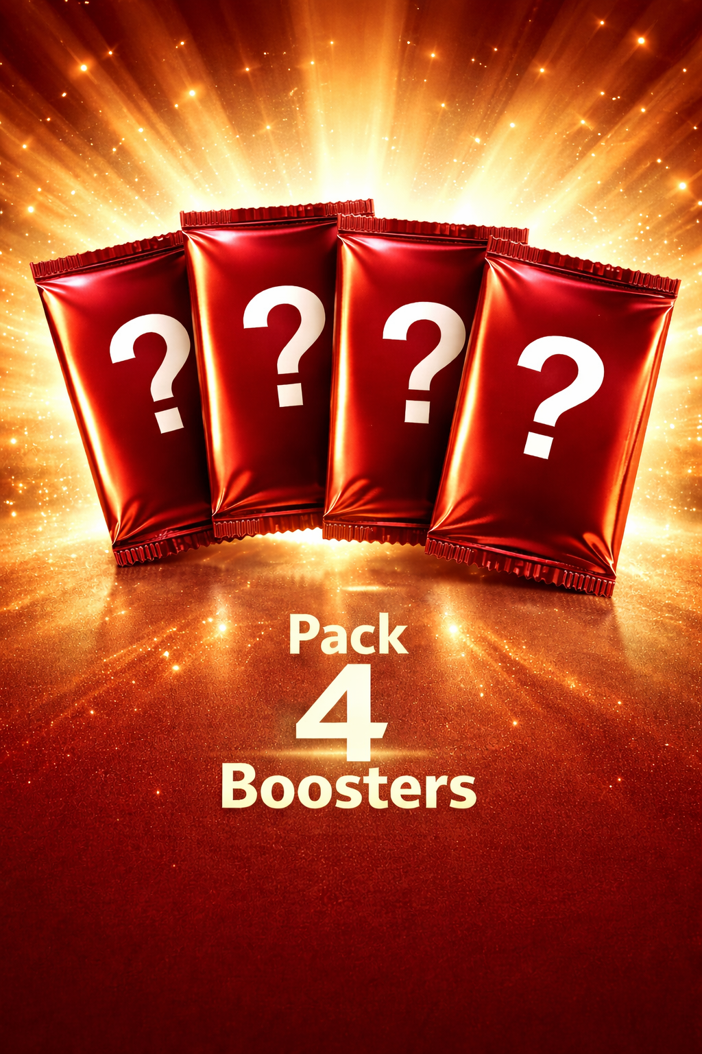 Pack 4 boosters Pokémon FR