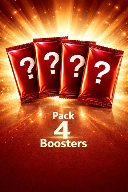 Pack 4 boosters Pokémon FR